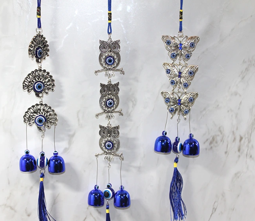 Metal Nazar Boncuğu Çan Model 21