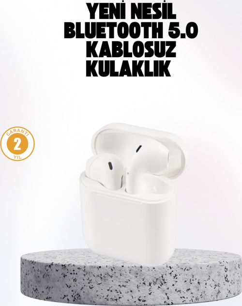 Hızlı Şarj Destekli 2. Nesil Bluetooth 5.0 Ergonomik Kulaklık