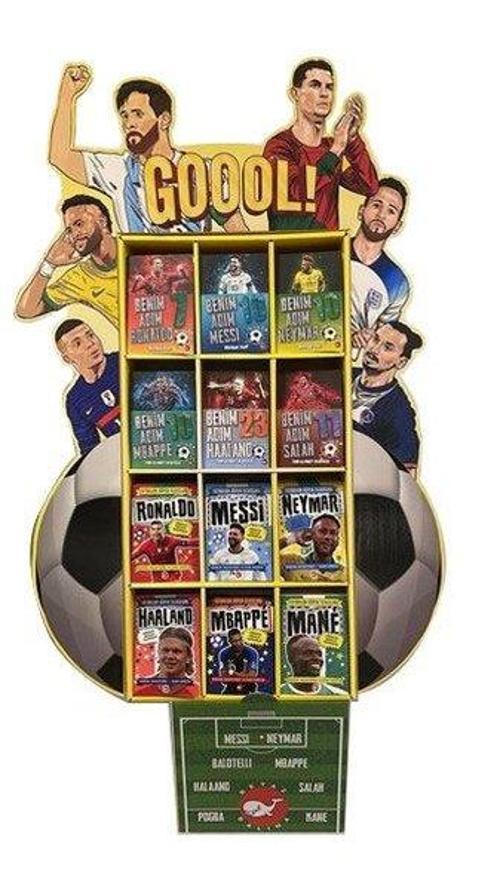 Futbolcu Kitapları ve Rafı