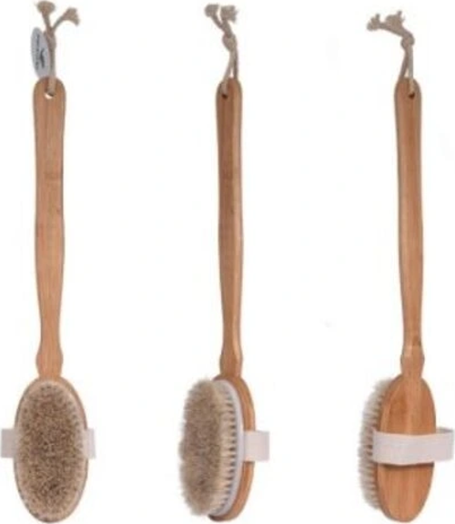 Organik Doğal At Kılı Banyo Fırçası