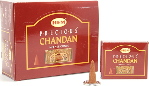 Precious Chandan Aromalı Konik Tütsü