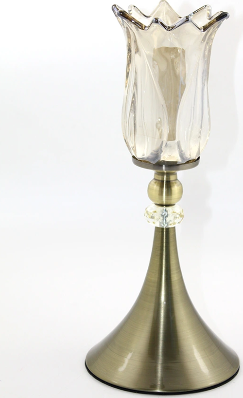 Cam Şamdan Tekli Model 2