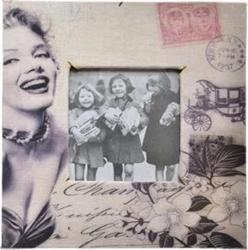 Decotown Marilyn Monroe Tasarım Ahşap Resim Fotoğraf Çerçevesi