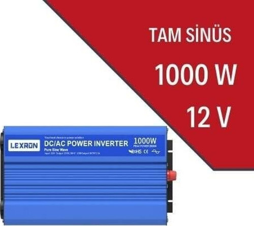 1000W-12V TAM SİNÜS İNVERTER
