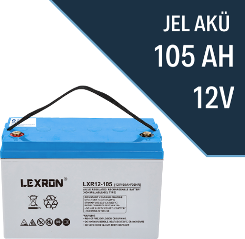 105AH-12V NANO-KARBON JEL AKÜ