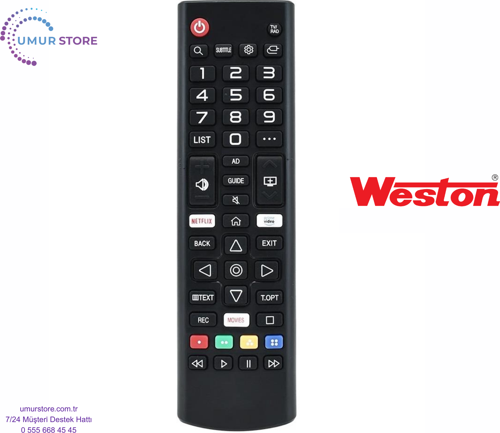 Weston 43WS2203 Webos Smart Televizyon Kumandası-Mikrofonsuz