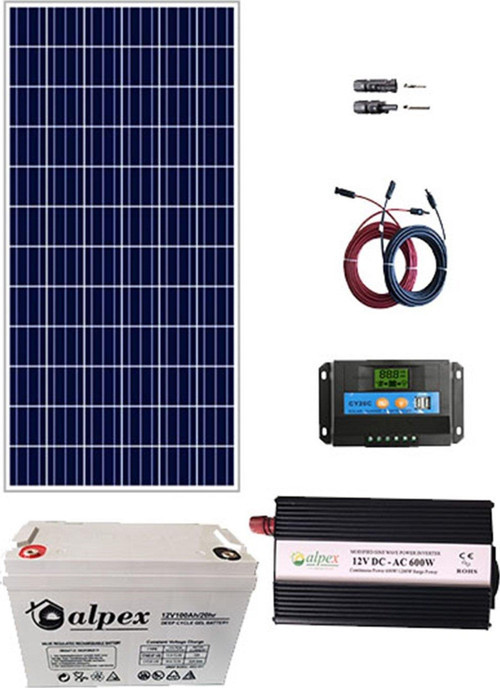 HAZIR SOLAR PAKET SP 165 Karavan - Bağ Evi