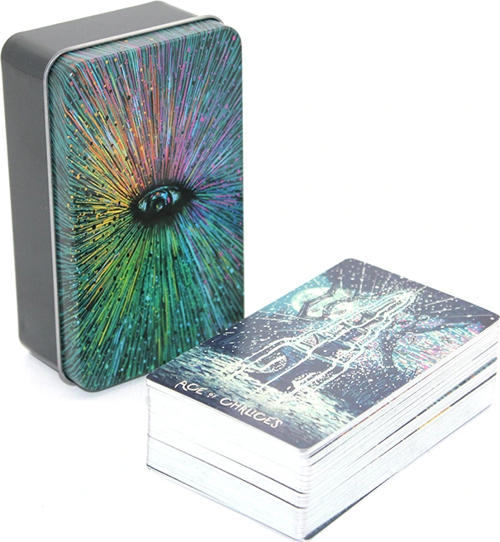 Metal Kutulu Tarot Kartı Prisma