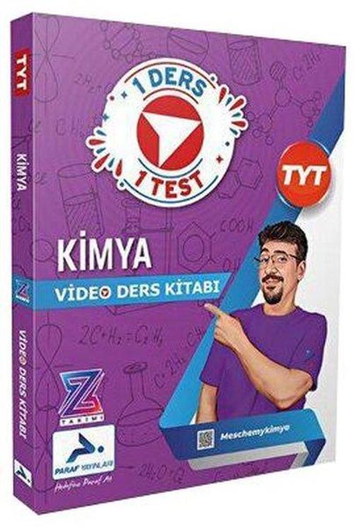 TYT Kimya Paraf Z Takım Video Ders Kitabı