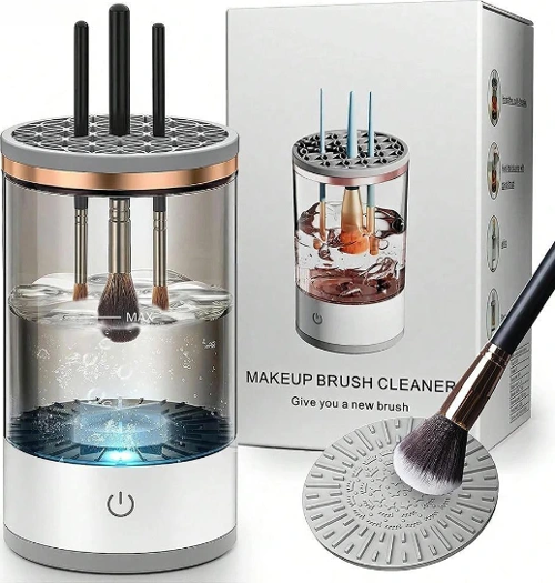 Makyaj Fırçası Temizleme Makinesi