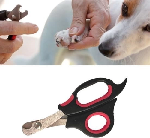 Büyük Irk Köpek Kedi Çelik Uçlu Evcil Hayvan Tırnak Makası Pati Bakım Aleti Ergonomik Kaymaz