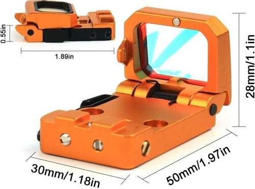 Vism Flipdot Reflex M2 Red Dot Sight - Katlanabilir 22Mm Reflex Nişangâh