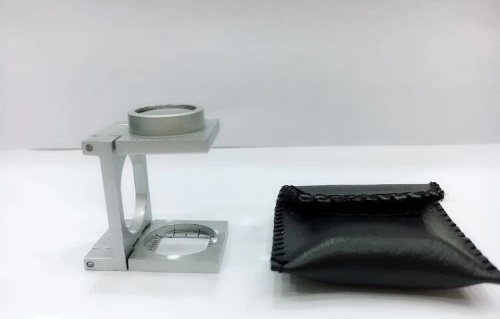 -1Cm Full Çelikkaplı Full Çelik Kaplı Katlamalı Büyüteç Th-9008A
