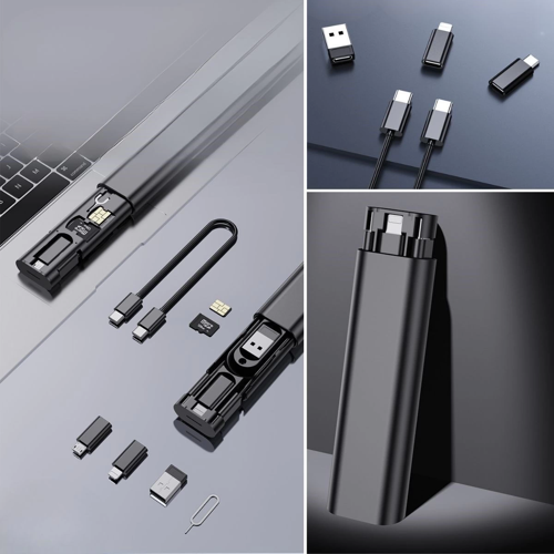 Cep Tipi 60W Bas Aç Type-C,Iphone Şarj,Micro Usb Hızlı Şarj Data Kablo Seti