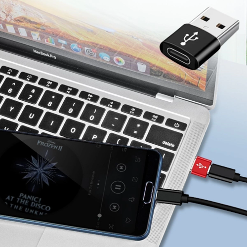 Usb'Den Type-C 'Ye Dönüştürücü Adaptör Veri Aktarımı Sağlayıcı Şarj Data Çevirici