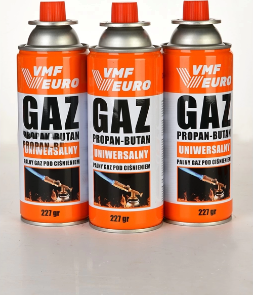 Remtas Vmf Eurogaz Kamp Ocak Gazı Valfli Kartuş 227Gr - 3 Adet