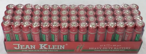 Jean Kleın İnce Kalem Pil Aaa (60 Adet)