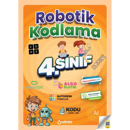 Sıfırbir Yayınları 4.Sınıf Robotik Kodlama Yeni