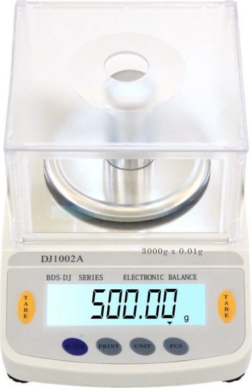 Dj602A Kefeli Hassas Terazi 3000 G Kapasiteli, 0.01 G Hassasiyetle Profesyonel Ölçüm