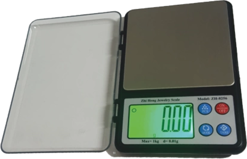 Diamond Dijital Göstergeli Lcd Ekran Hassas Terazi Zh-8256 (1 Kg-0.01)