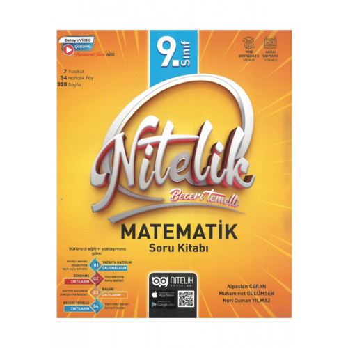 Nitelik 9.sınıf Matematik Soru Kitabı Beceri Temelli *yeni*