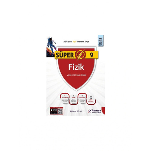 Armada Yayınları 9. Sınıf Süper Fizik Yeni Nesil Soru Kitabı