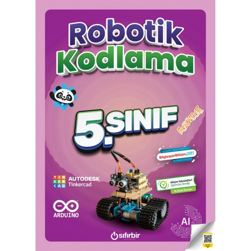 Sıfırbir Yayınları 5.Sınıf Robotik Kodlama Yeni