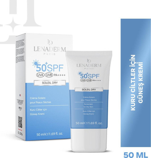 derm Soleil Dry Kuru Ciltler Için Güneş Kremi 50 ml