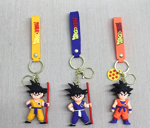 Dragon Ball Silikon Anahtarlık