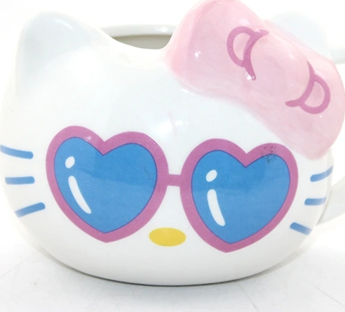 Porselen Hello Kitty Kupa Bardak Model 2