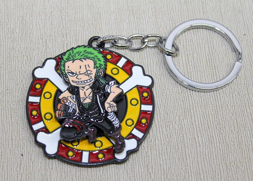 Metal Dönen One Piece Anahtarlık
