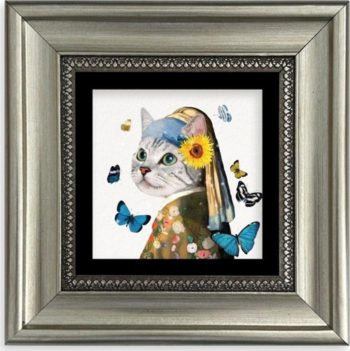 Van Gogh Çerçeveli Taş Tablo