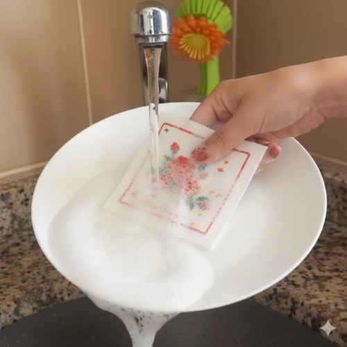 Suda Büyüyen Sünger