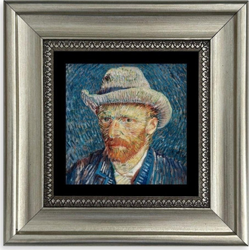 Van Gogh Çerçeveli Taş Tablo