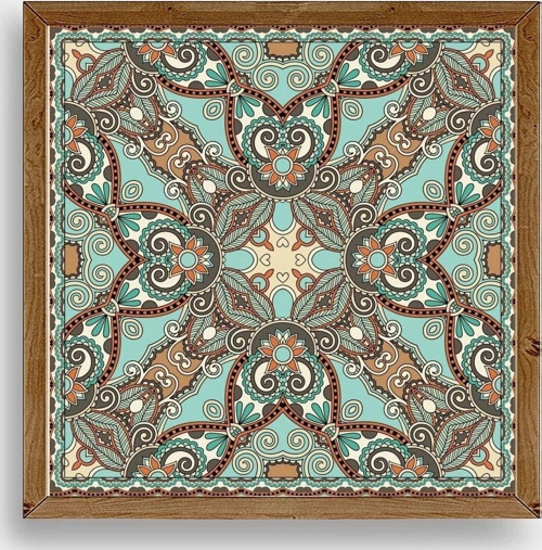 Motif Ahşap Çerçeveli Tablo