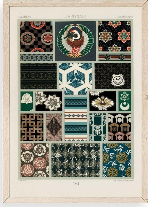 Motif Ahşap Çerçeveli Tablo