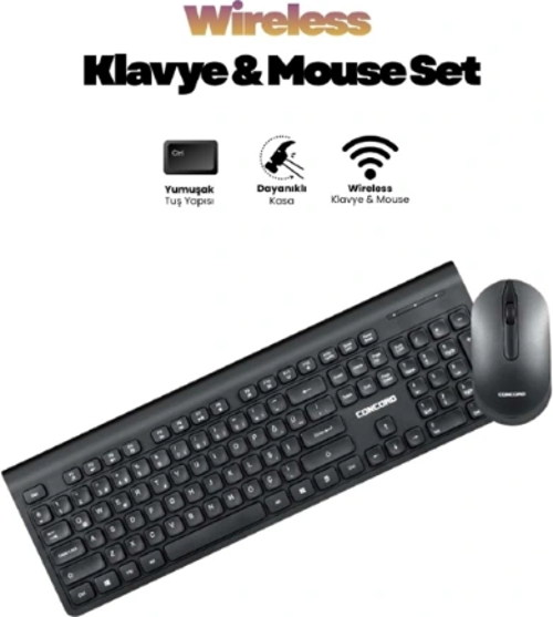 Multimedya Q Klavye Ve Mouse Seti