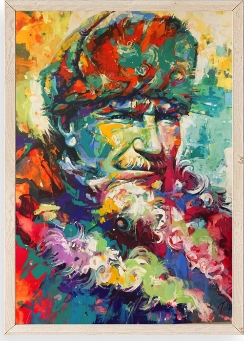 Atatürk Ahşap Çerçeveli Tablo