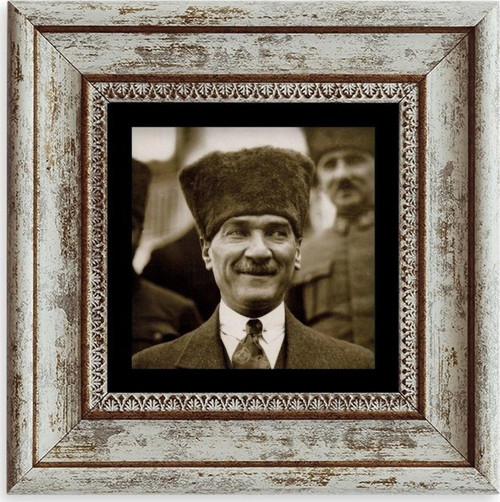 Atatürk Çerçeveli Taş Tablo