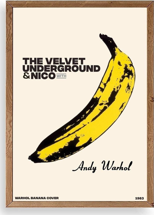 Andy Warhol Ahşap Çerçeveli Tablo