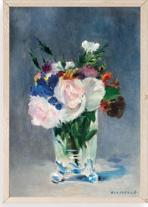 Manet Ahşap Çerçeveli Tablo