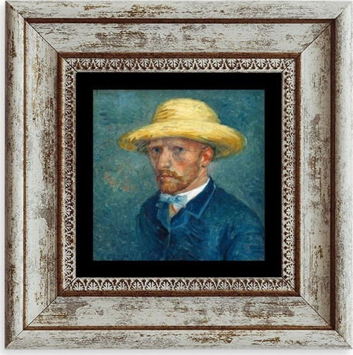 Van Gogh Çerçeveli Taş Tablo