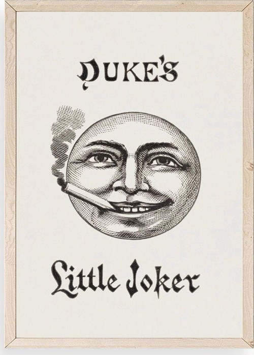 Duke'S Little Joker Ahşap Çerçeveli Tablo