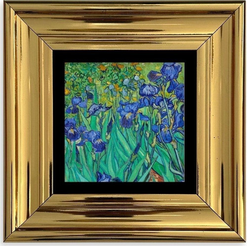 Van Gogh Çerçeveli Taş Tablo
