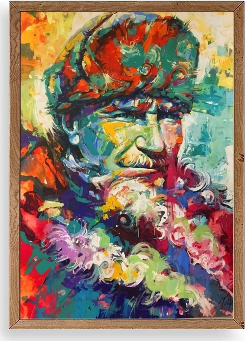 Atatürk Ahşap Çerçeveli Tablo