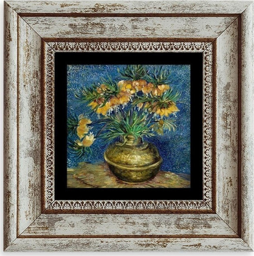 Van Gogh Çerçeveli Taş Tablo