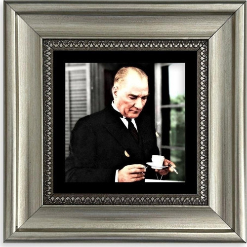 Atatürk Çerçeveli Taş Tablo