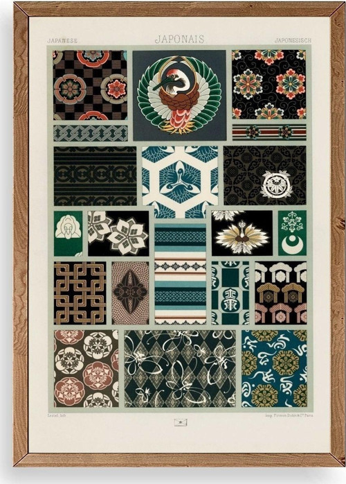 Motif Ahşap Çerçeveli Tablo