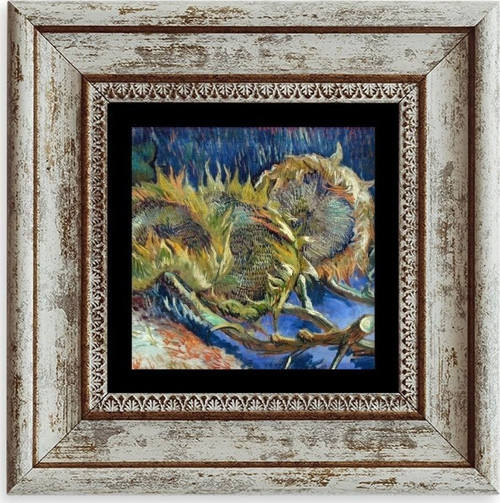 Van Gogh Çerçeveli Taş Tablo
