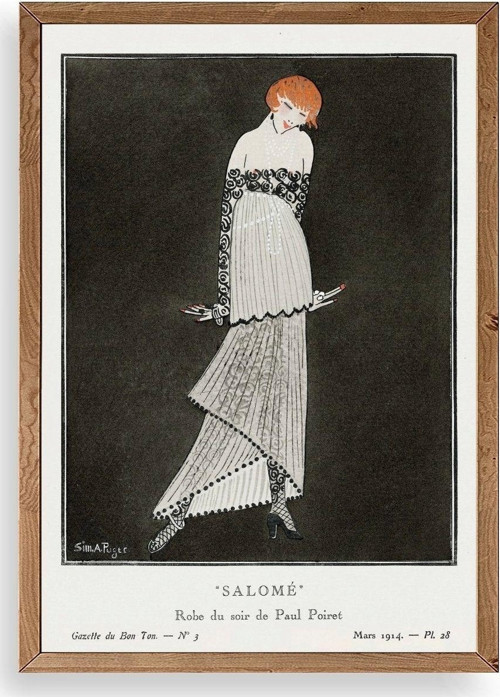 Bon Ton Ahşap Çerçeveli Tablo